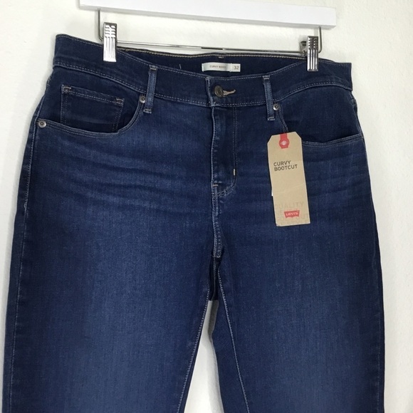NWT PLUS Levi’s Curvy Bootcut Jeans - Picture 2 of 6